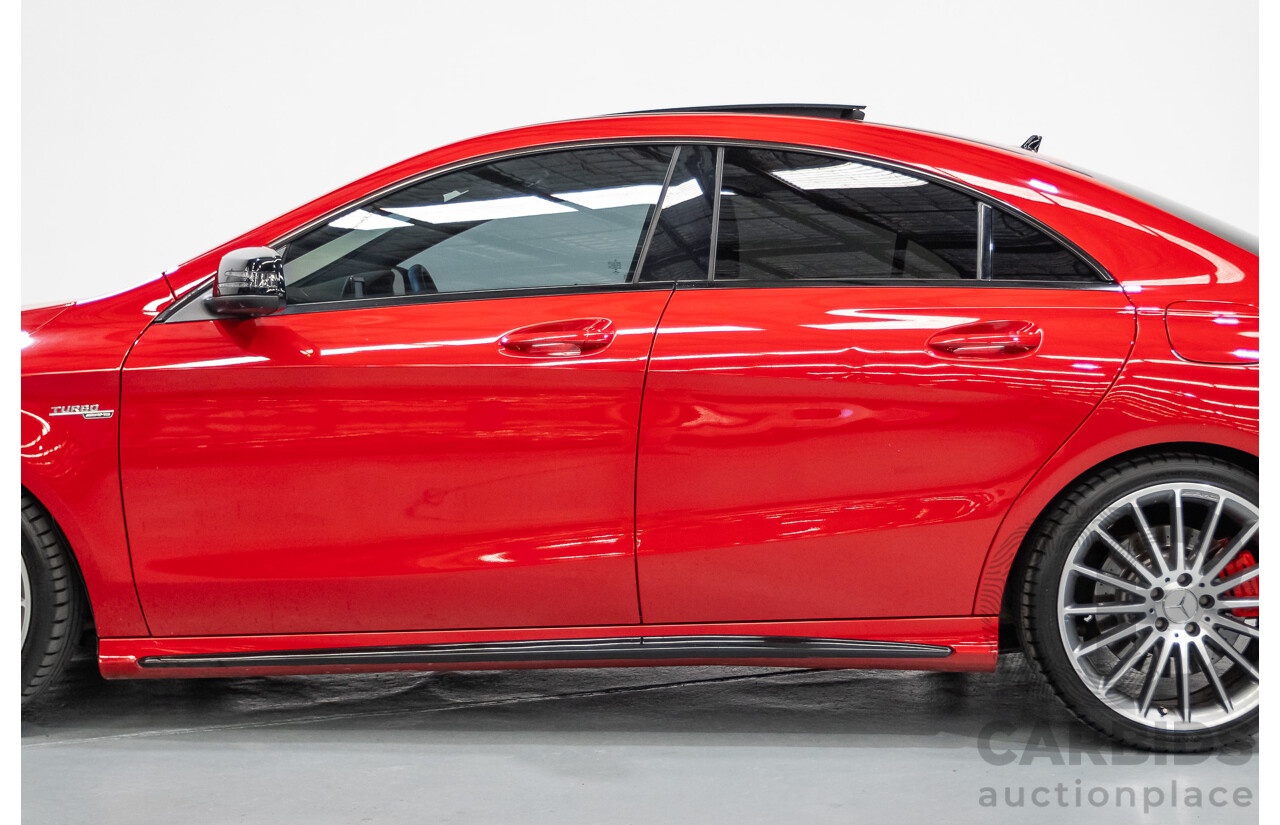 3/2014 Mercedes-Benz CLA 45 AMG (AWD) 117 4d Coupe Jupiter Red Turbo 2.0L