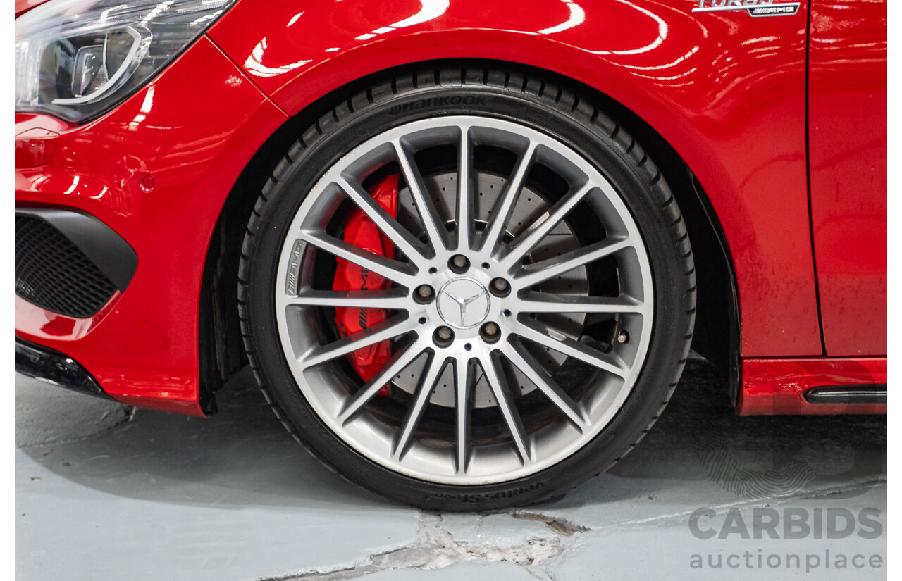 3/2014 Mercedes-Benz CLA 45 AMG (AWD) 117 4d Coupe Jupiter Red Turbo 2.0L