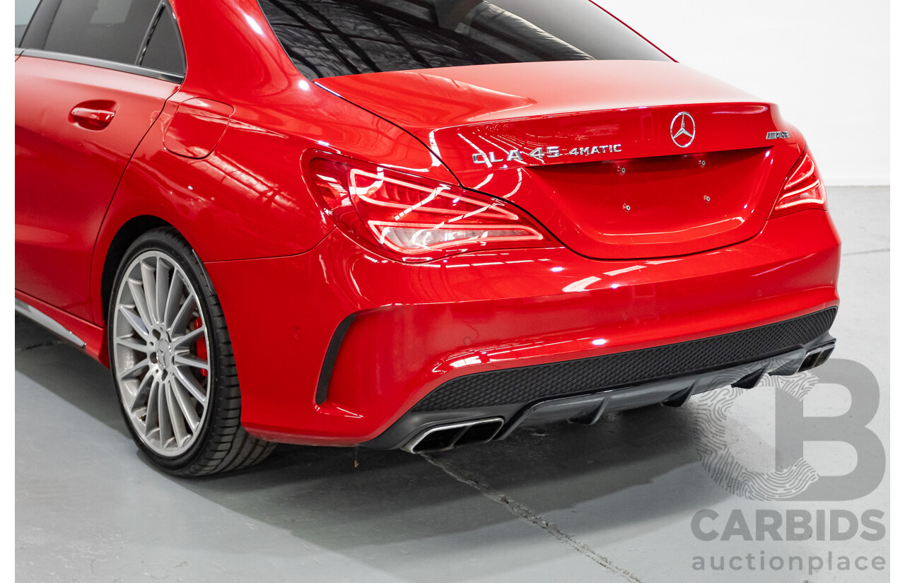3/2014 Mercedes-Benz CLA 45 AMG (AWD) 117 4d Coupe Jupiter Red Turbo 2.0L