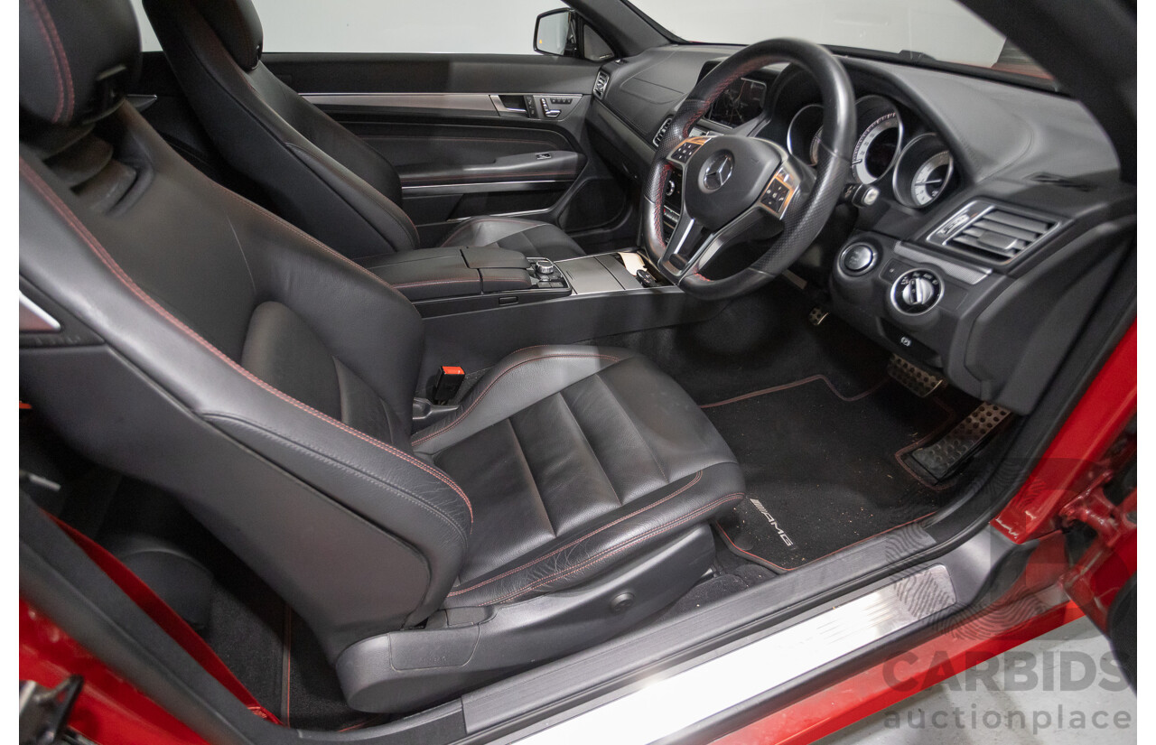 6/2016 Mercedes-Benz E250 207 MY16 2d Cabriolet Mars Red Turbo 2.0L