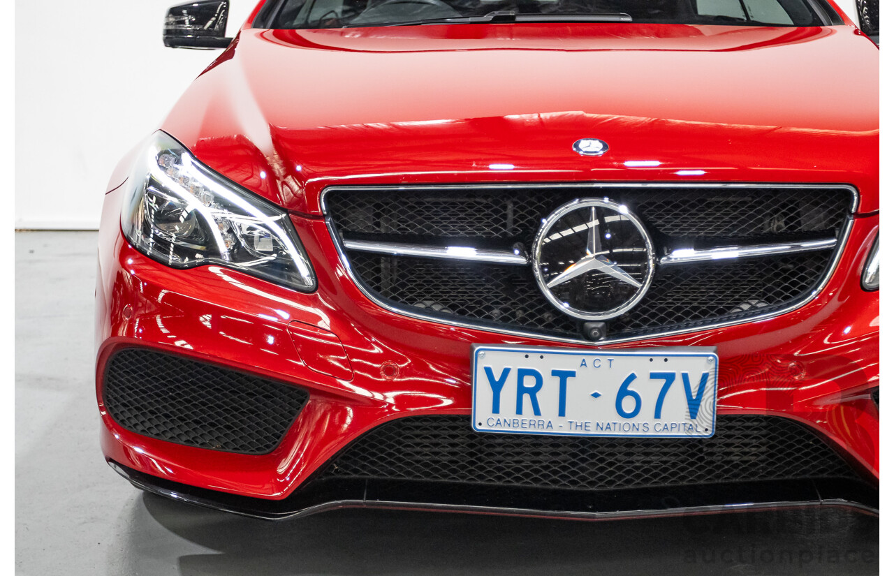 6/2016 Mercedes-Benz E250 207 MY16 2d Cabriolet Mars Red Turbo 2.0L