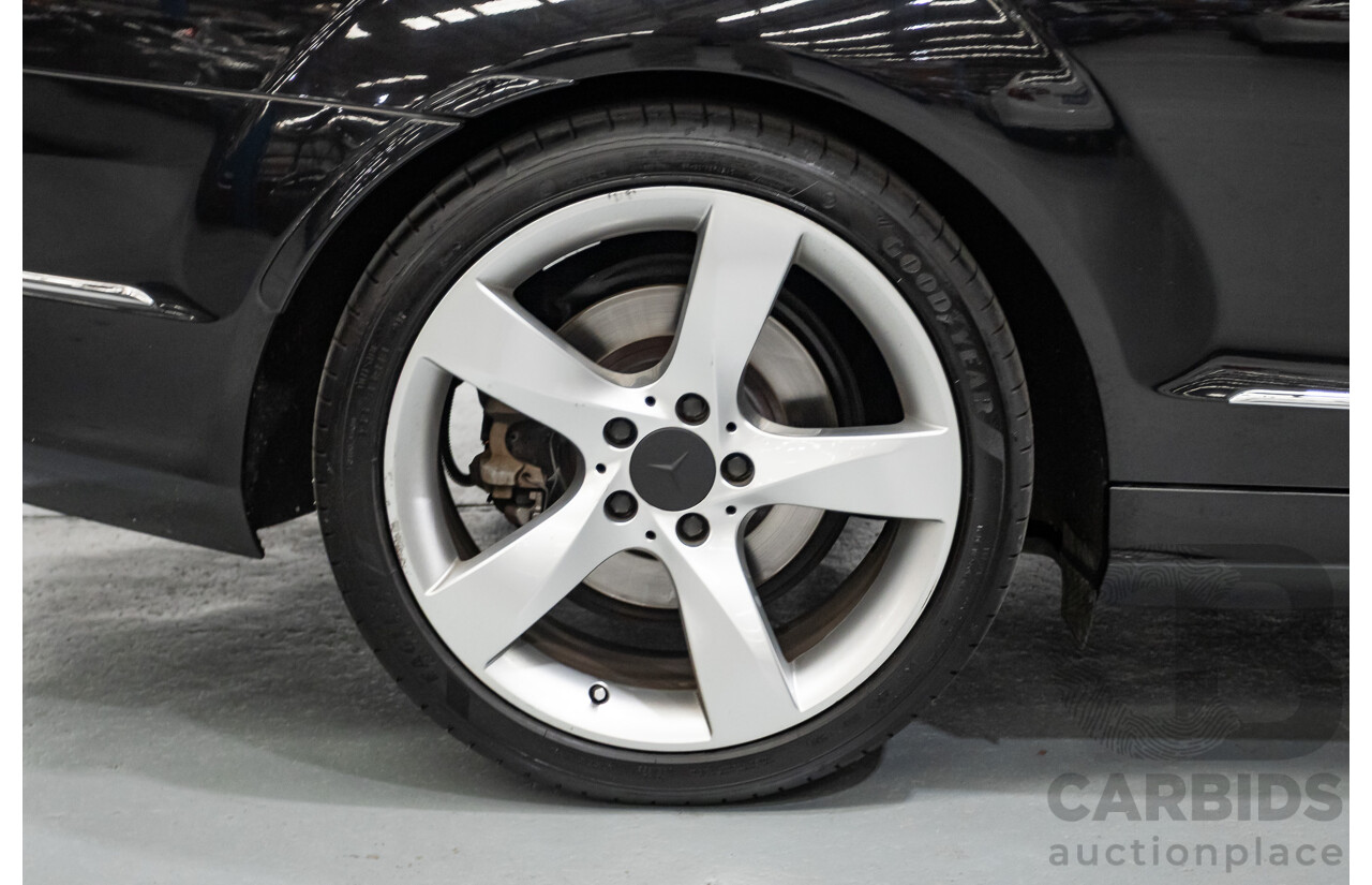 9/2012 Mercedes-Benz C250 Sport BE C204 MY12 2d Coupe Obsidian Black Metallic Turbo 1.8L