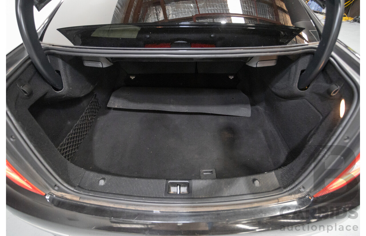 9/2012 Mercedes-Benz C250 Sport BE C204 MY12 2d Coupe Obsidian Black Metallic Turbo 1.8L