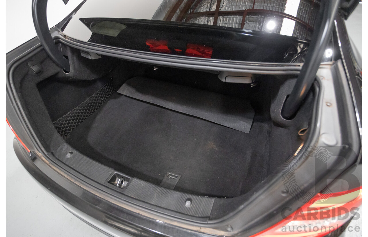 9/2012 Mercedes-Benz C250 Sport BE C204 MY12 2d Coupe Obsidian Black Metallic Turbo 1.8L