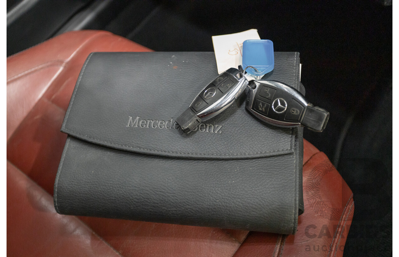 9/2012 Mercedes-Benz C250 Sport BE C204 MY12 2d Coupe Obsidian Black Metallic Turbo 1.8L