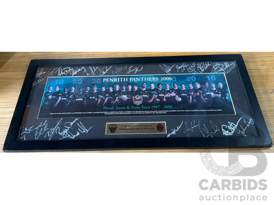 1662403 · 2006 Penrith Panthers Autograph