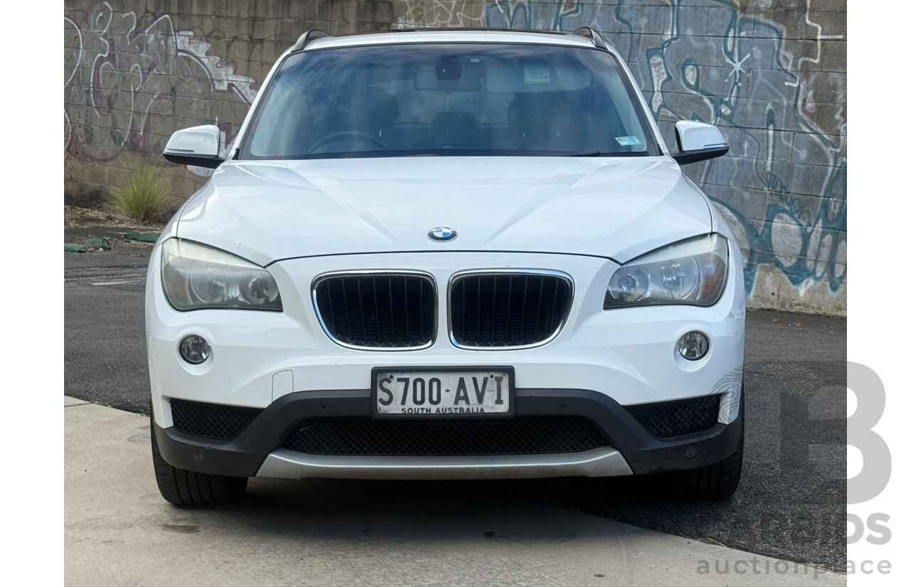 1/2013 Bmw X1 Sdrive 18d E84 MY13 4d Wagon White Turbo Diesel 2.0L