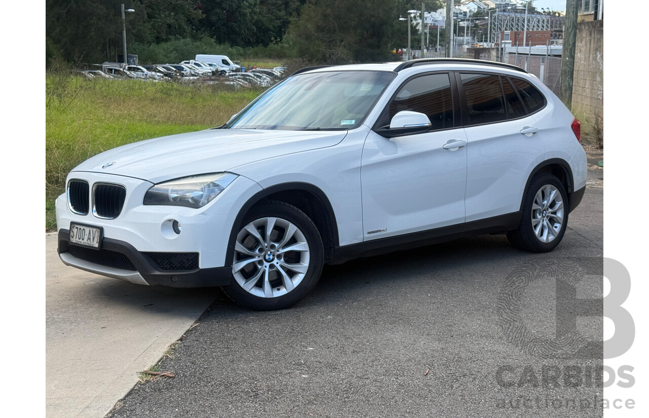1/2013 Bmw X1 Sdrive 18d E84 MY13 4d Wagon White Turbo Diesel 2.0L
