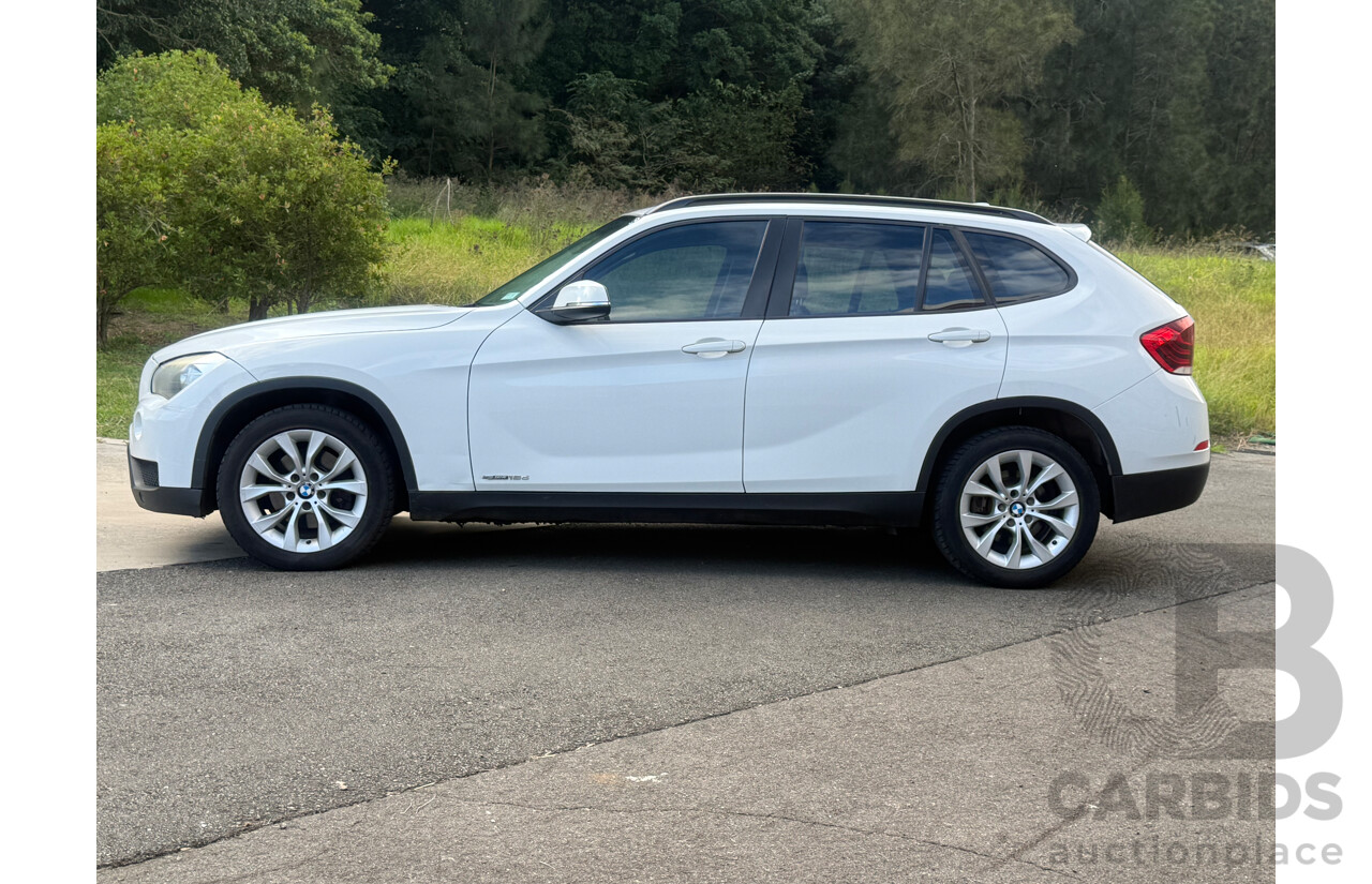 1/2013 Bmw X1 Sdrive 18d E84 MY13 4d Wagon White Turbo Diesel 2.0L