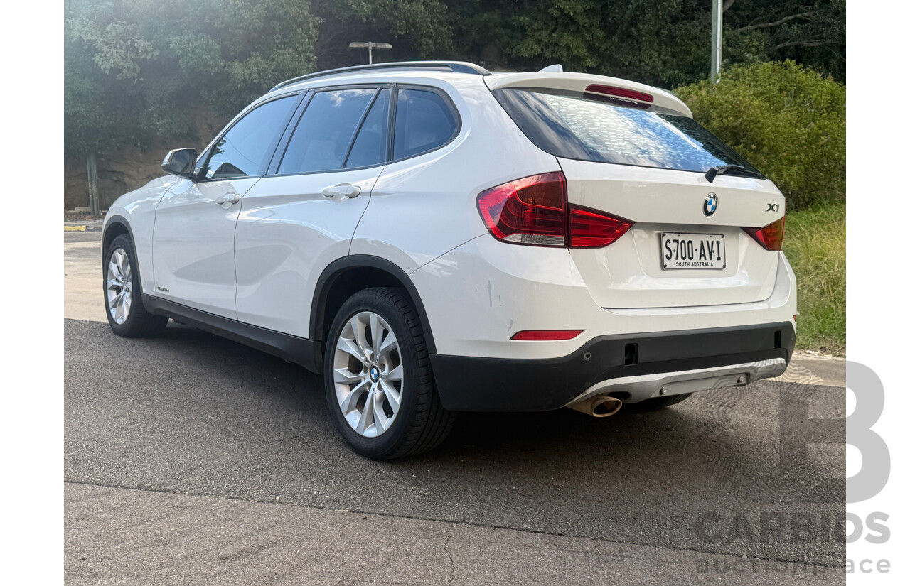 1/2013 Bmw X1 Sdrive 18d E84 MY13 4d Wagon White Turbo Diesel 2.0L