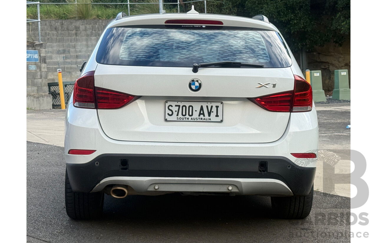 1/2013 Bmw X1 Sdrive 18d E84 MY13 4d Wagon White Turbo Diesel 2.0L