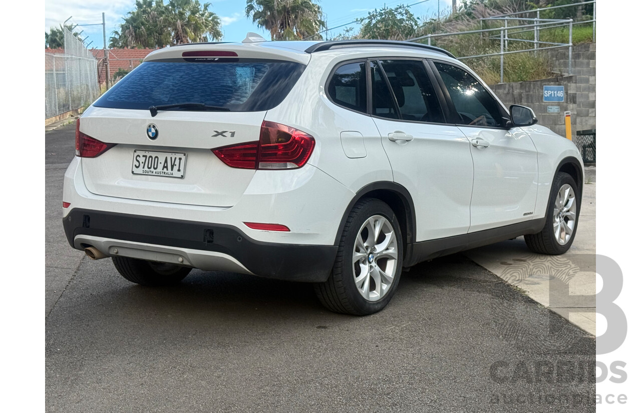 1/2013 Bmw X1 Sdrive 18d E84 MY13 4d Wagon White Turbo Diesel 2.0L