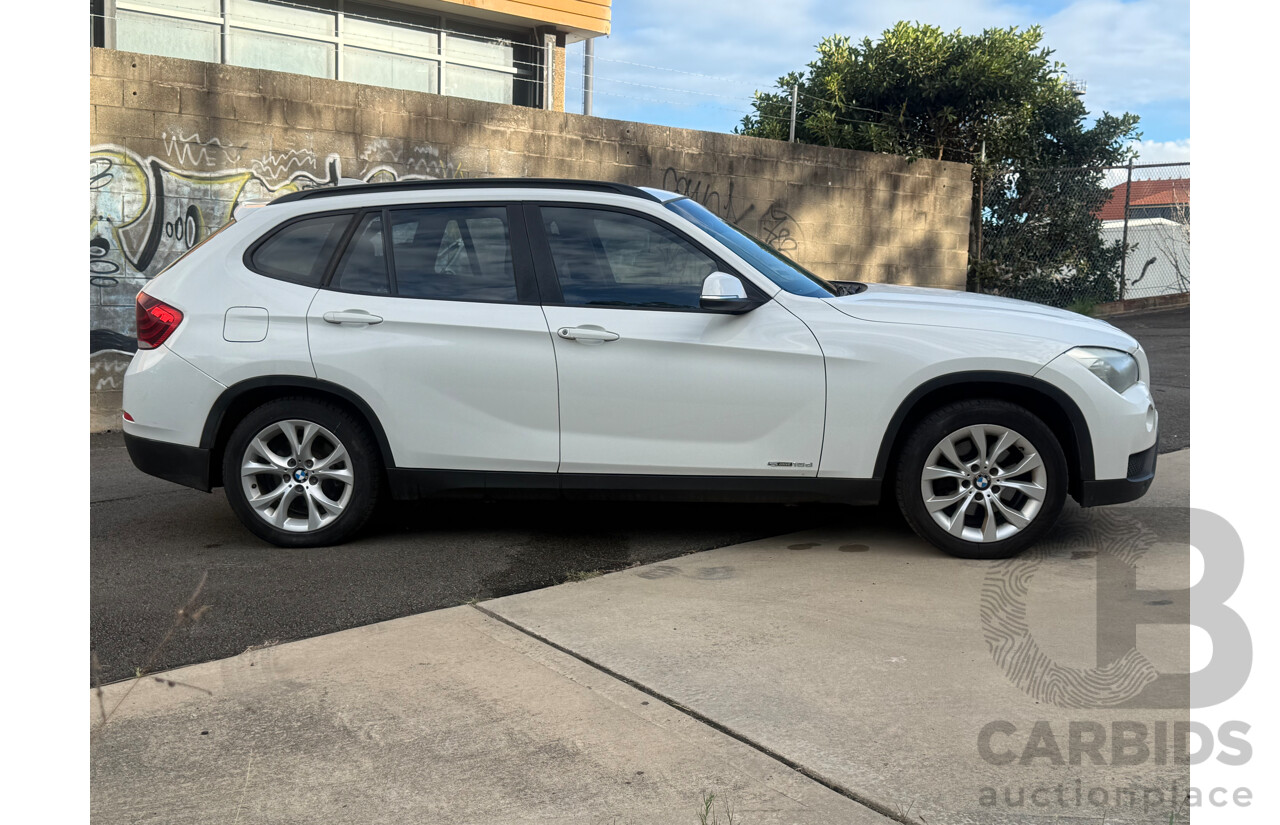 1/2013 Bmw X1 Sdrive 18d E84 MY13 4d Wagon White Turbo Diesel 2.0L