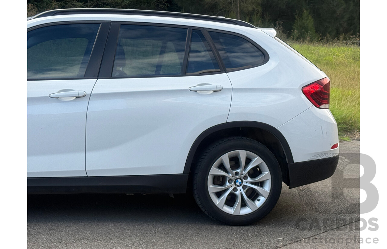 1/2013 Bmw X1 Sdrive 18d E84 MY13 4d Wagon White Turbo Diesel 2.0L