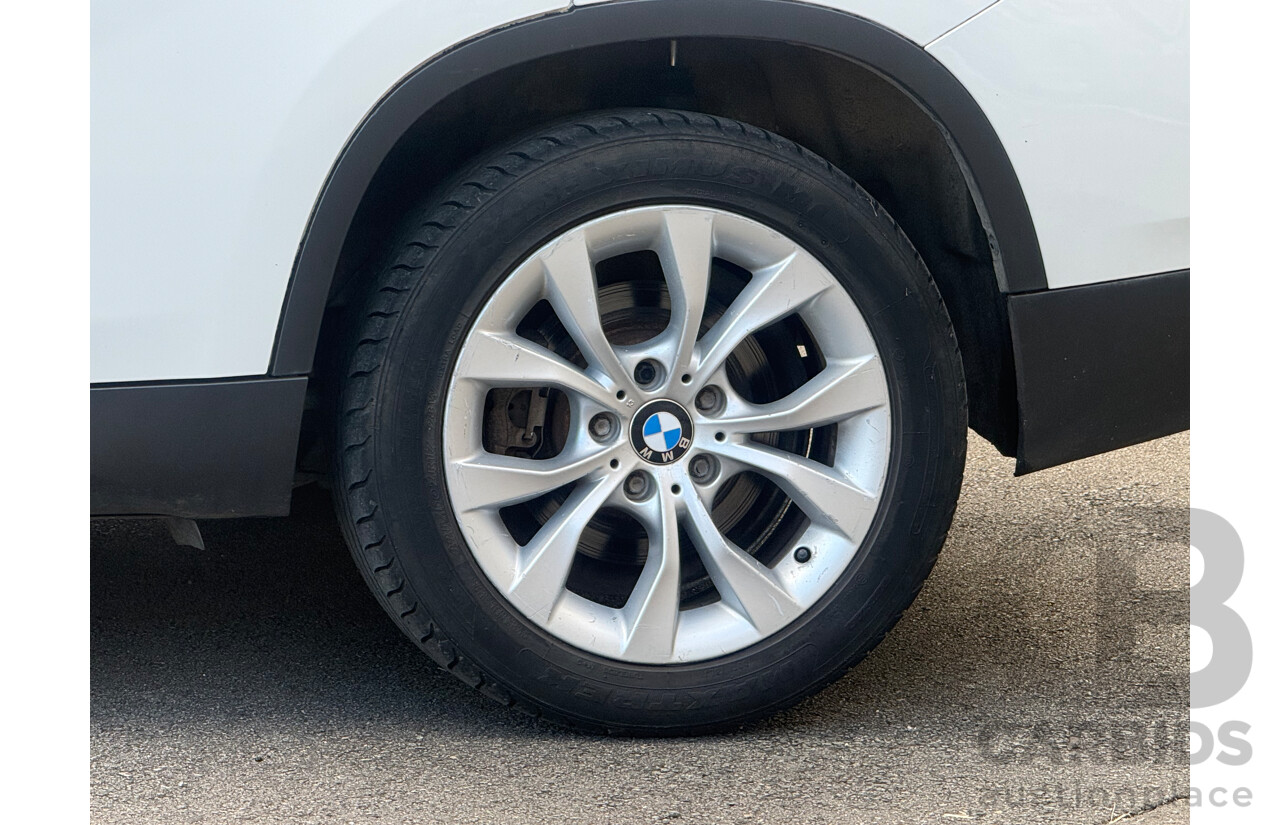 1/2013 Bmw X1 Sdrive 18d E84 MY13 4d Wagon White Turbo Diesel 2.0L