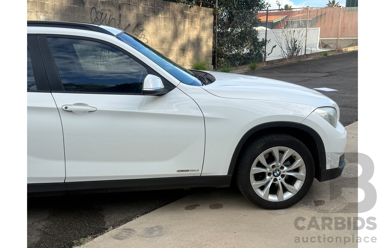 1/2013 Bmw X1 Sdrive 18d E84 MY13 4d Wagon White Turbo Diesel 2.0L