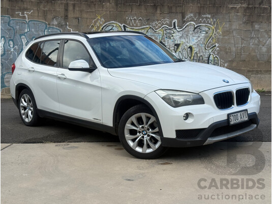 1/2013 Bmw X1 Sdrive 18d E84 MY13 4d Wagon White Turbo Diesel 2.0L