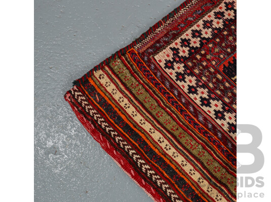 Hand Knotted Square Persian Rug