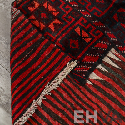Hand Knotted Persian Tribal Wool Kilim Carpet