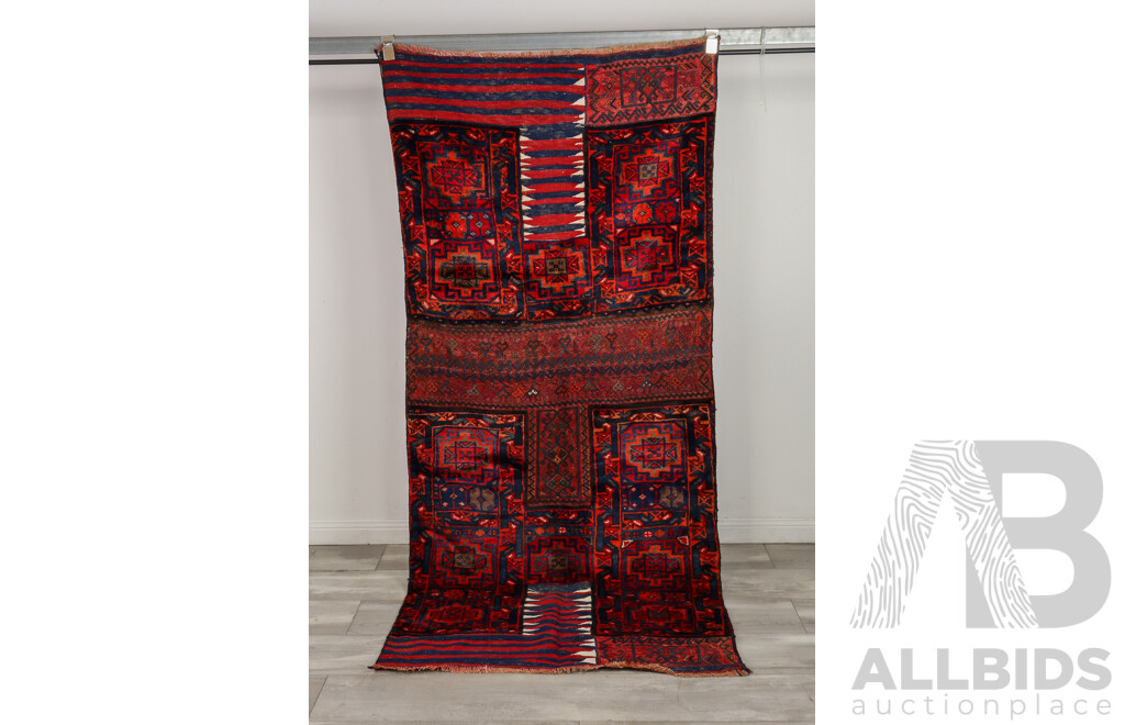 Hand Knotted Persian Tribal Kilim