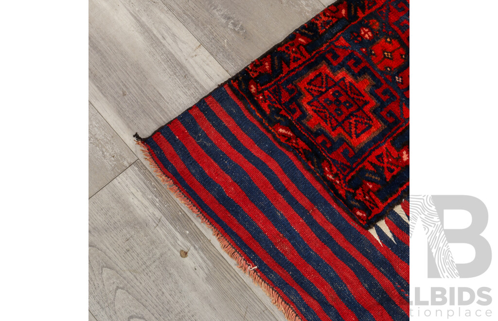 Hand Knotted Persian Tribal Kilim