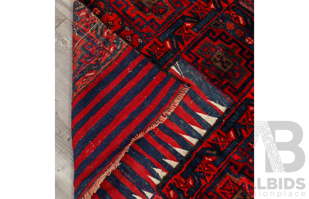 Hand Knotted Persian Tribal Kilim