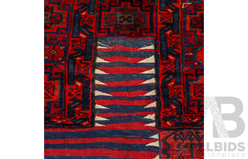 Hand Knotted Persian Tribal Kilim