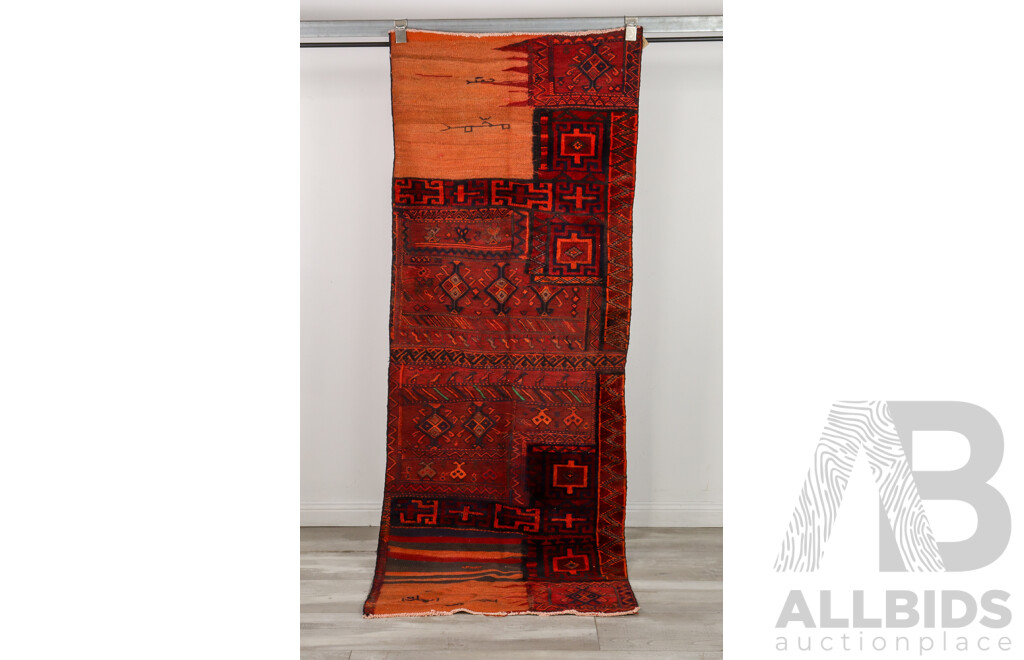 Hand Knotted Persian Tribal Kilim