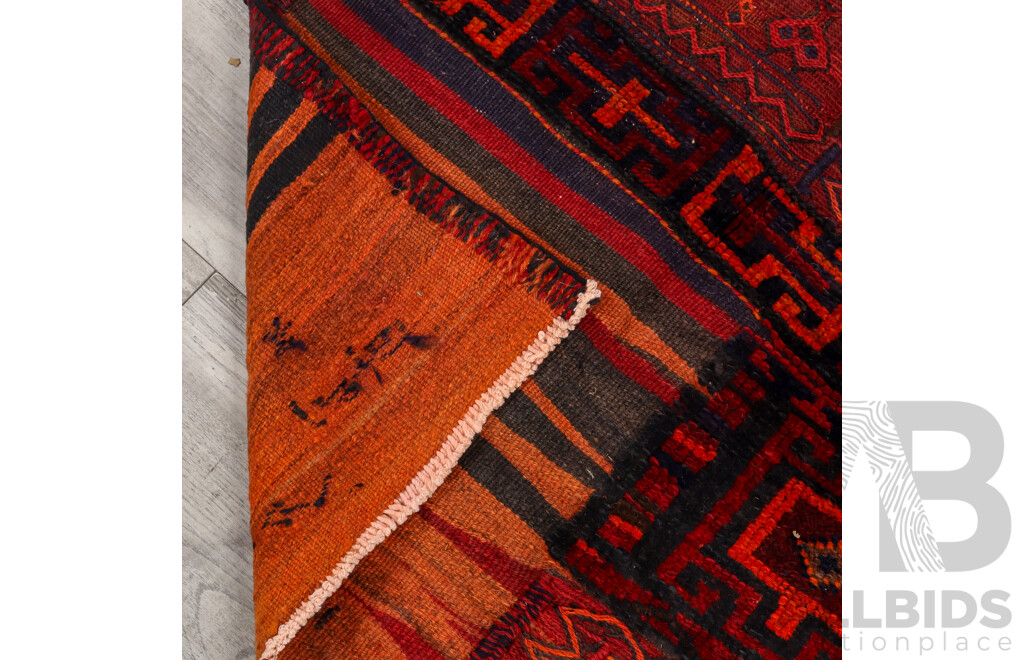 Hand Knotted Persian Tribal Kilim