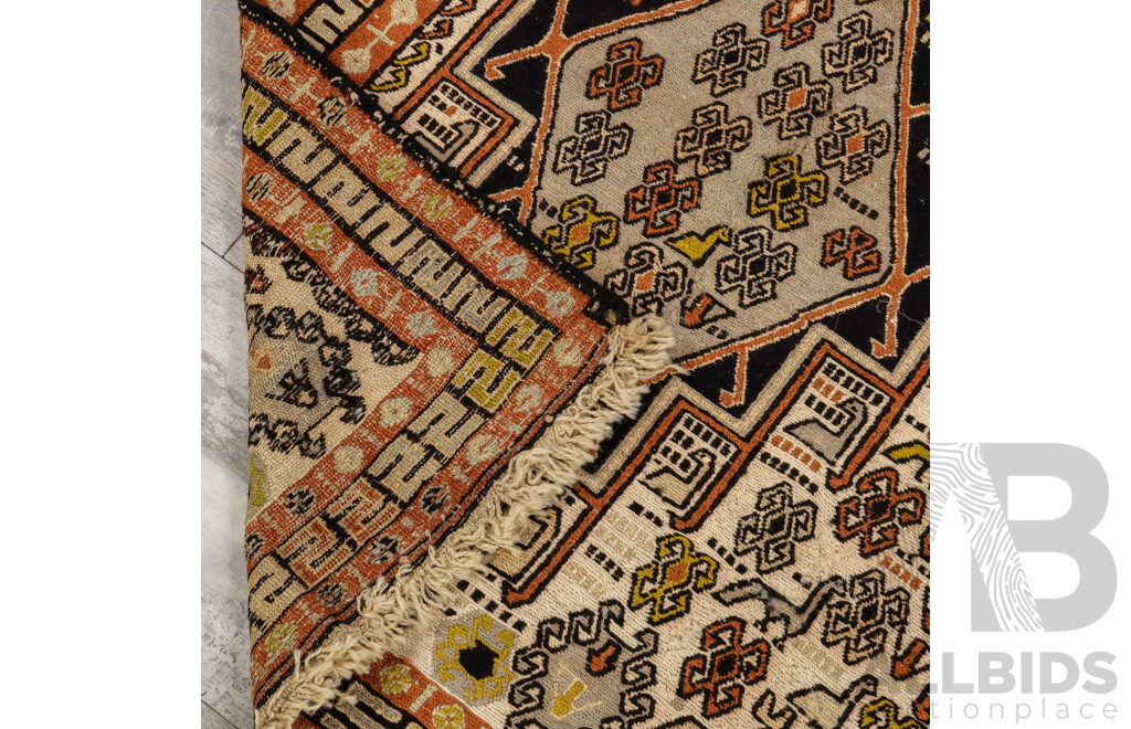 Hand Knotted Persian Tribal Rug