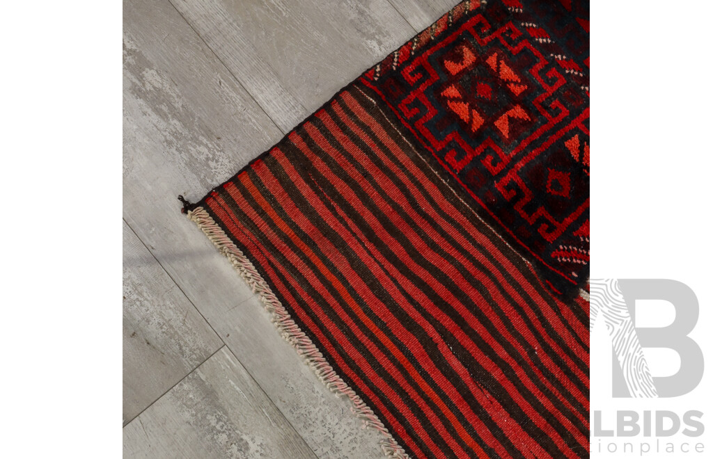 Hand Knotted Persian Tribal Wool Kilim Carpet