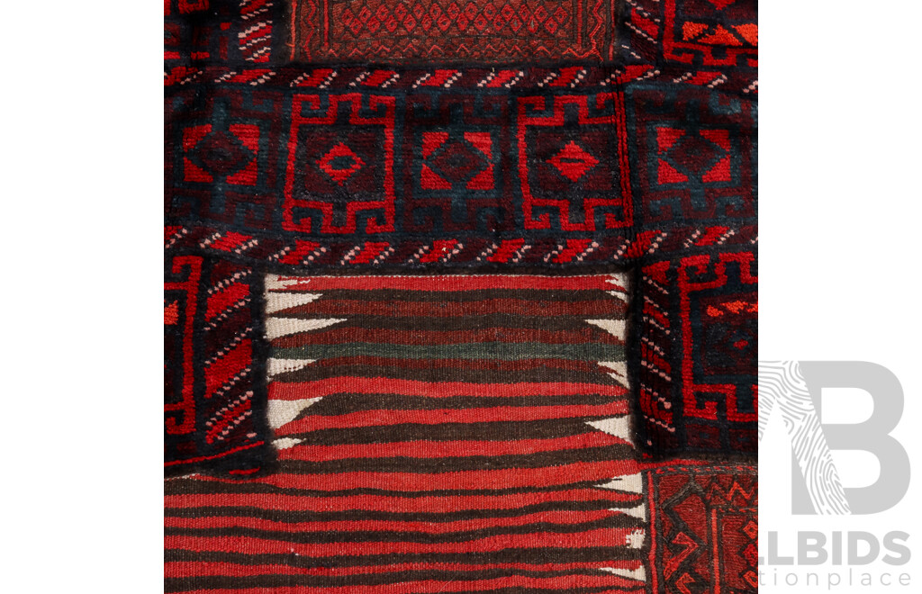 Hand Knotted Persian Tribal Wool Kilim Carpet