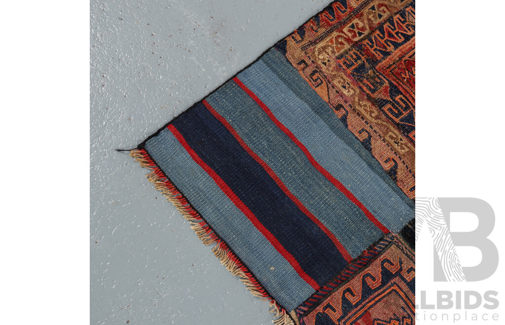Hand Knotted Persian Tribal Camel Bag Rug
