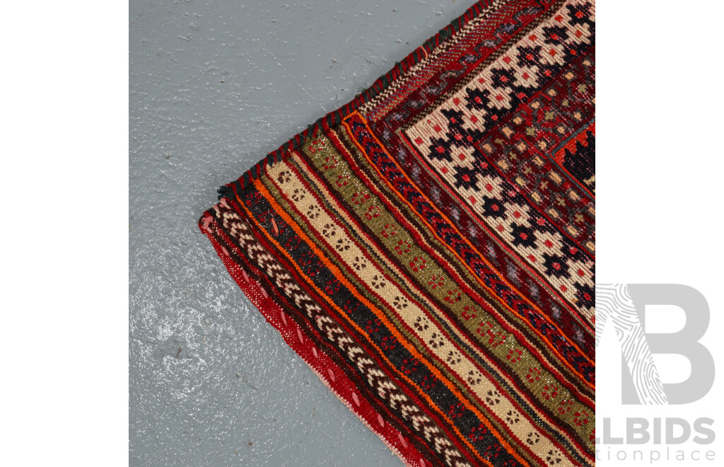 Hand Knotted Square Persian Rug