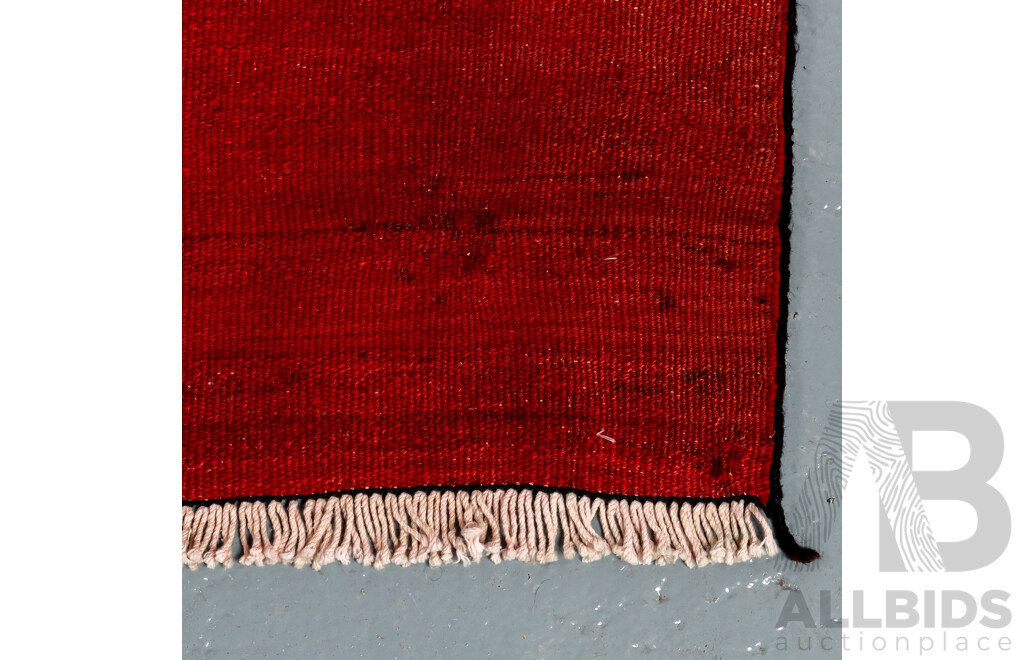 Hand Knotted Persian Bakhtiari Soumak Rug