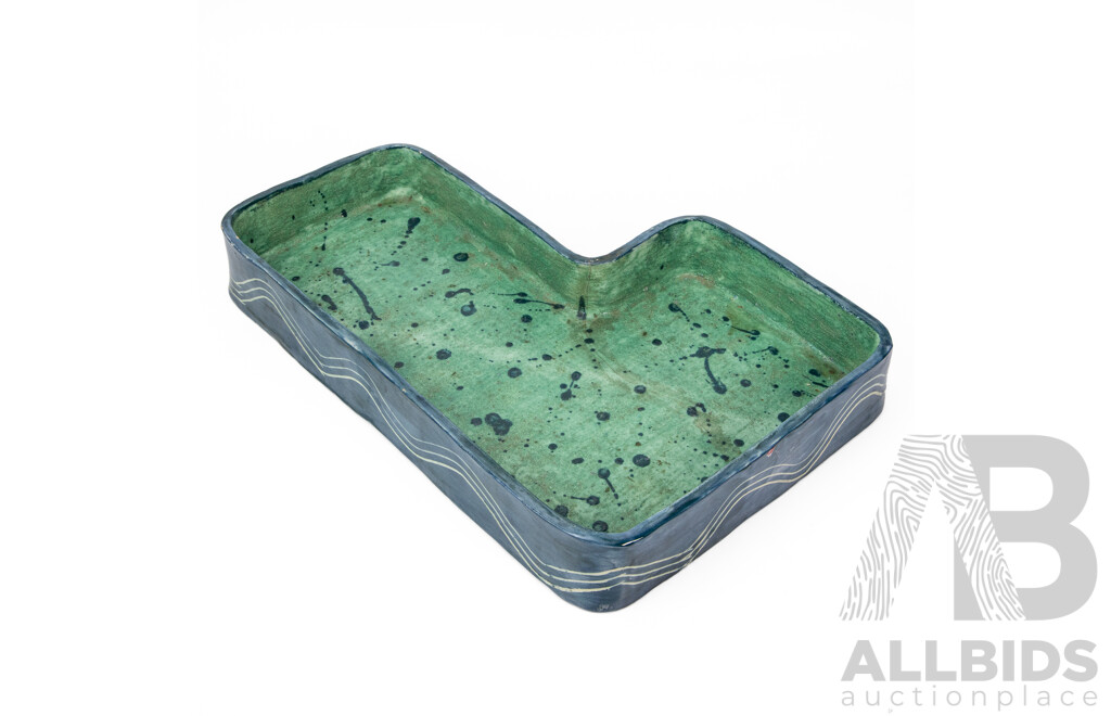 Handmade Glossy Ceramic Tray