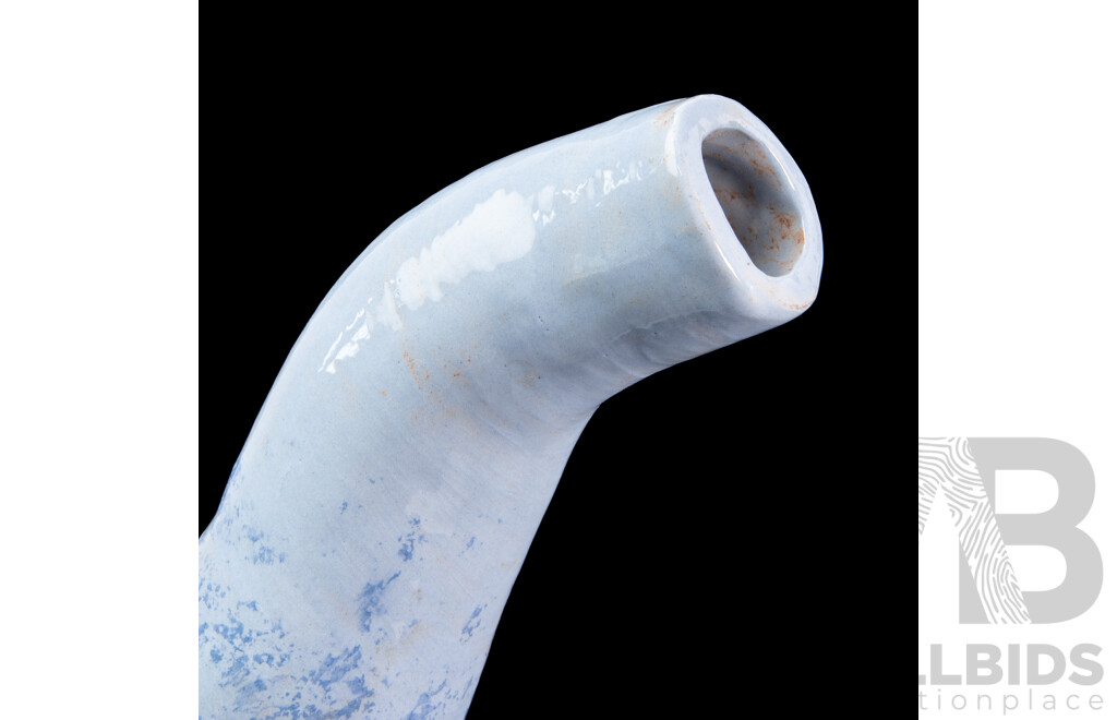 Pair of Coloured Ceramic Vases