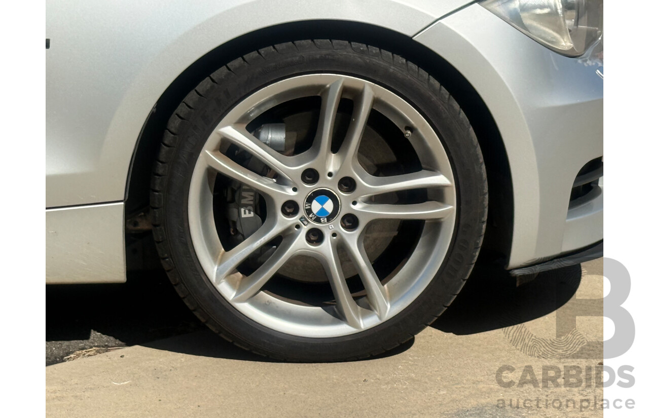 6/2009 BMW 135i Sport E82 MY09 2d Coupe Cashmere Silver Twin Turbo 3.0L