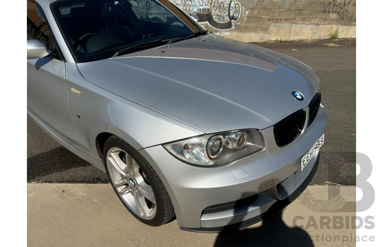 6/2009 BMW 135i Sport E82 MY09 2d Coupe Cashmere Silver Twin Turbo 3.0L