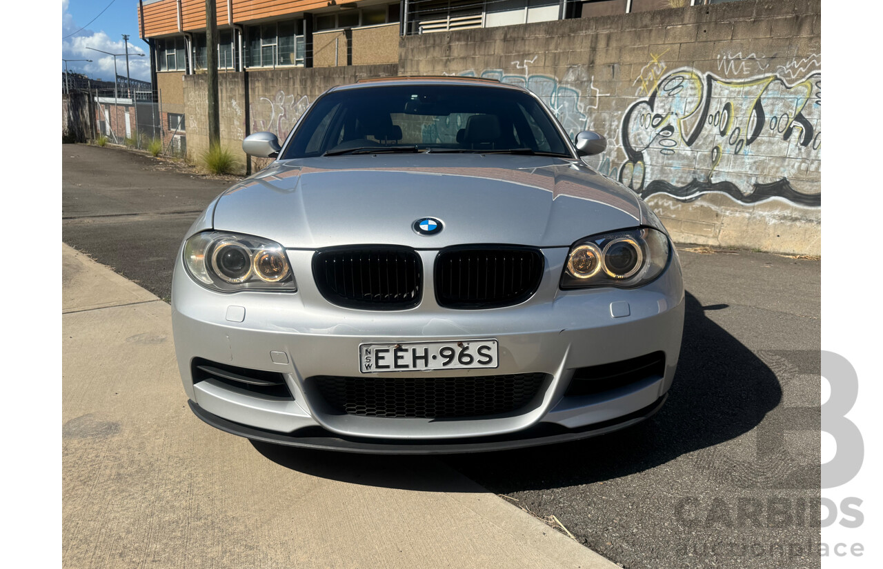 6/2009 BMW 135i Sport E82 MY09 2d Coupe Cashmere Silver Twin Turbo 3.0L