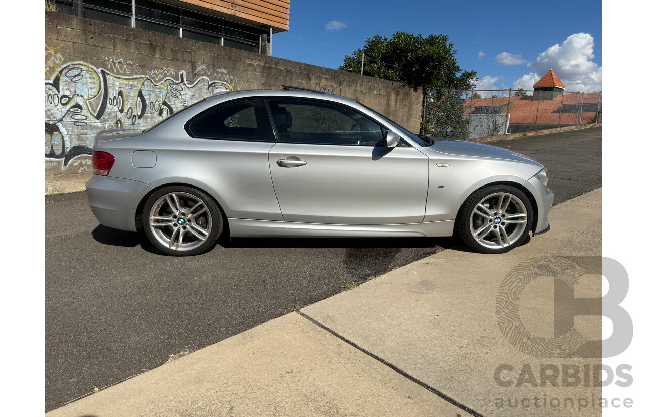 6/2009 BMW 135i Sport E82 MY09 2d Coupe Cashmere Silver Twin Turbo 3.0L
