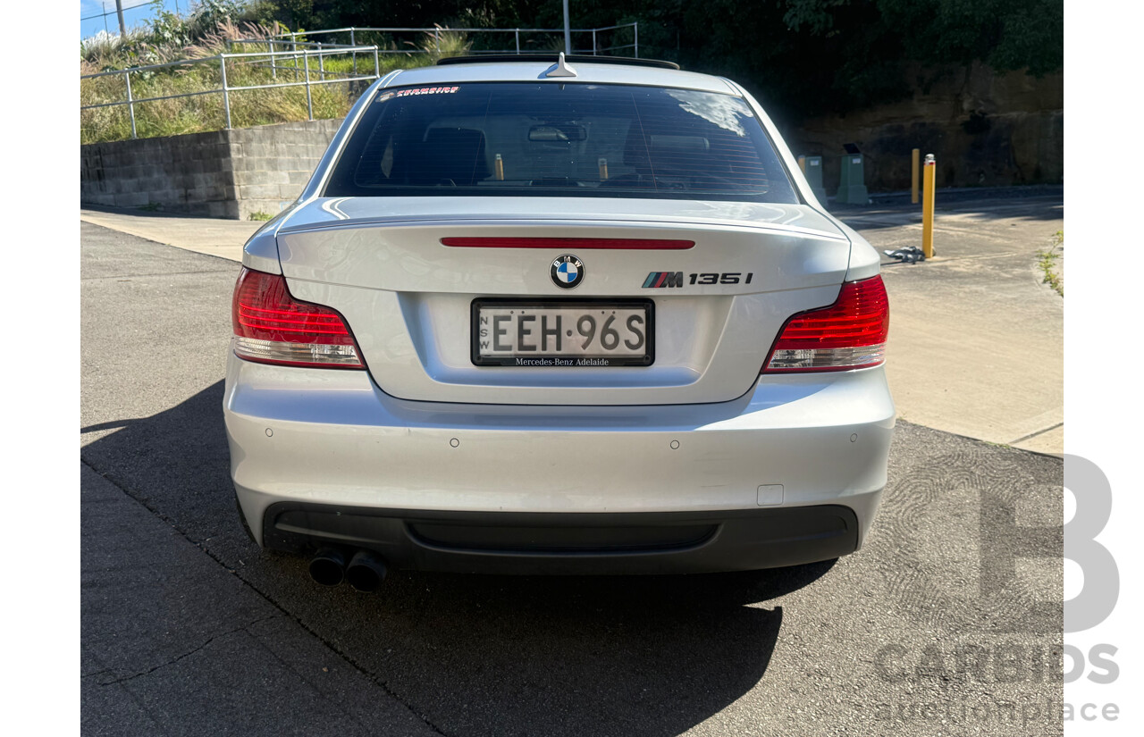 6/2009 BMW 135i Sport E82 MY09 2d Coupe Cashmere Silver Twin Turbo 3.0L