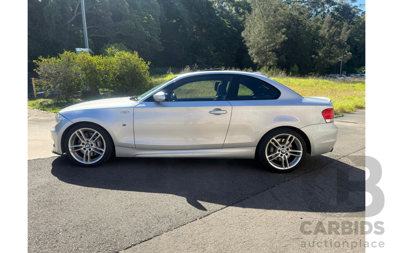 6/2009 BMW 135i Sport E82 MY09 2d Coupe Cashmere Silver Twin Turbo 3.0L