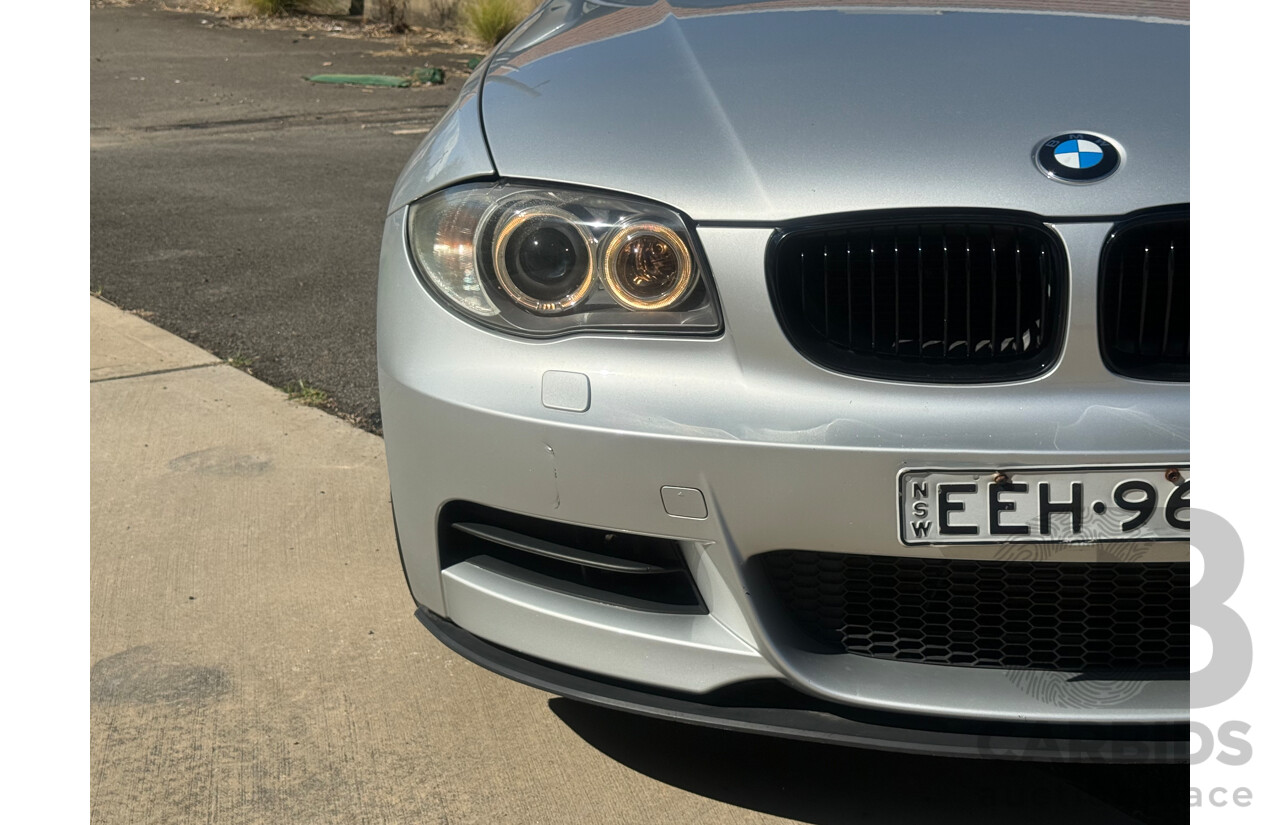 6/2009 BMW 135i Sport E82 MY09 2d Coupe Cashmere Silver Twin Turbo 3.0L