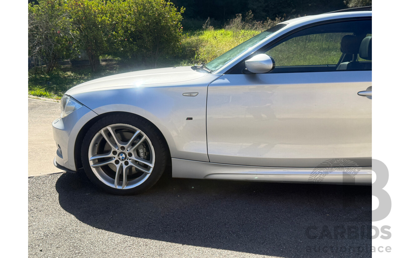 6/2009 BMW 135i Sport E82 MY09 2d Coupe Cashmere Silver Twin Turbo 3.0L