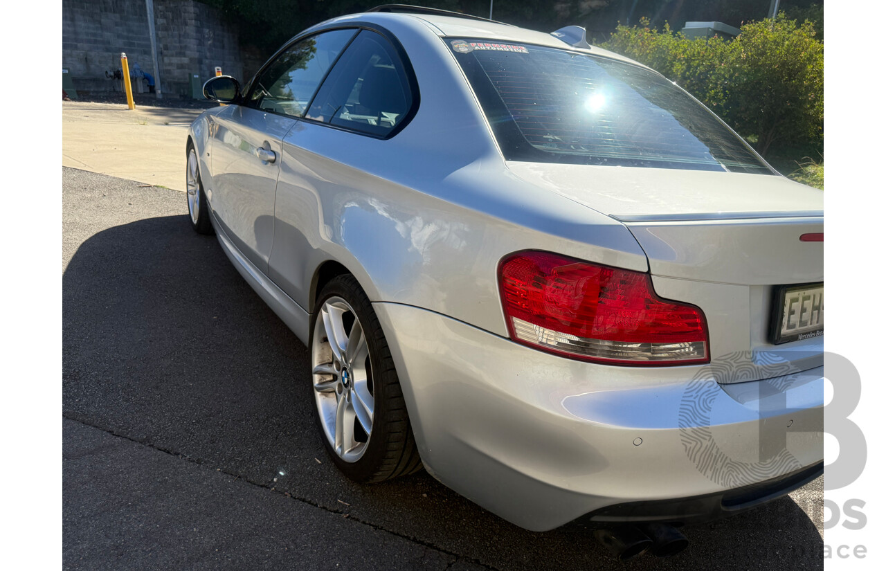 6/2009 BMW 135i Sport E82 MY09 2d Coupe Cashmere Silver Twin Turbo 3.0L