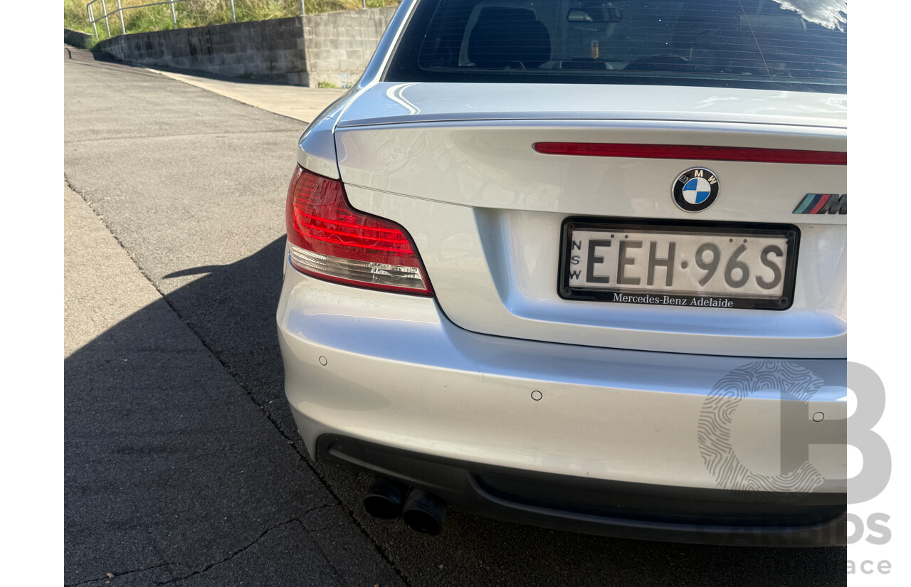 6/2009 BMW 135i Sport E82 MY09 2d Coupe Cashmere Silver Twin Turbo 3.0L