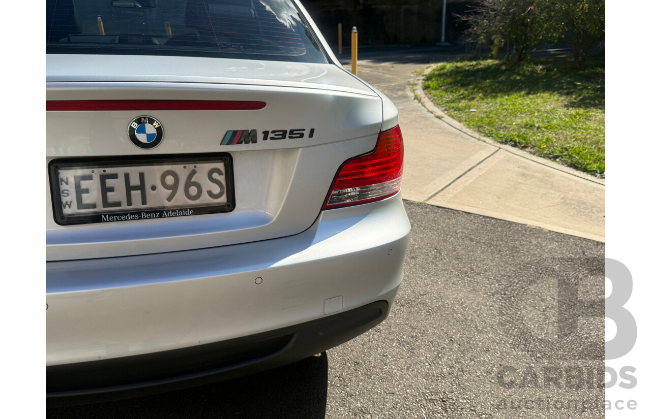 6/2009 BMW 135i Sport E82 MY09 2d Coupe Cashmere Silver Twin Turbo 3.0L