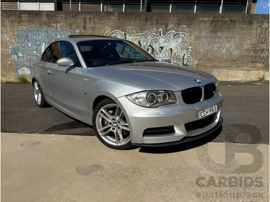 6/2009 BMW 135i Sport E82 MY09 2d Coupe Cashmere Silver Twin Turbo 3.0L