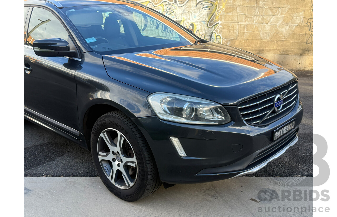 10/2014 Volvo XC60 D5 Luxury (AWD) DZ MY15 4d Wagon Savile Grey Metallic Turbo Diesel 2.4L